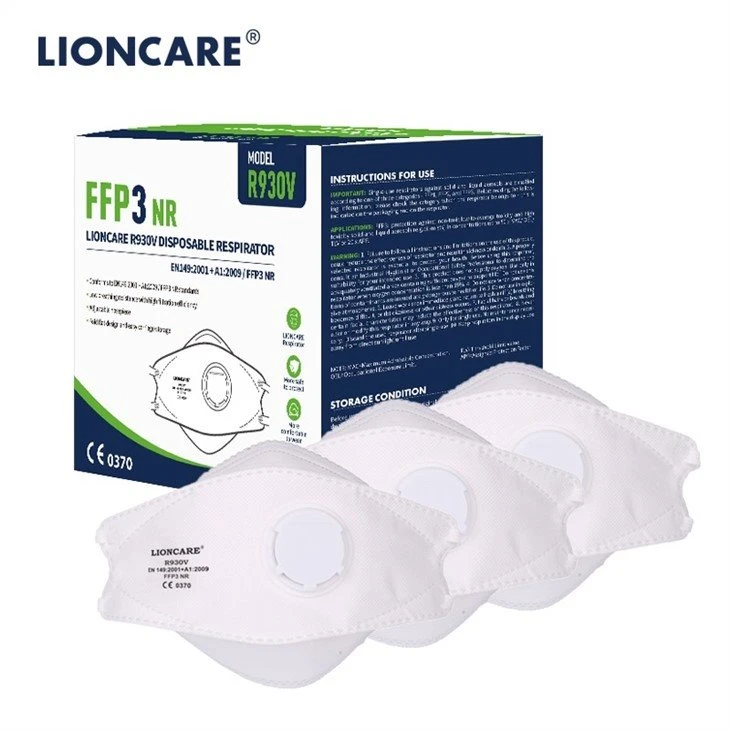 2. ffp3 fish-shape respirator